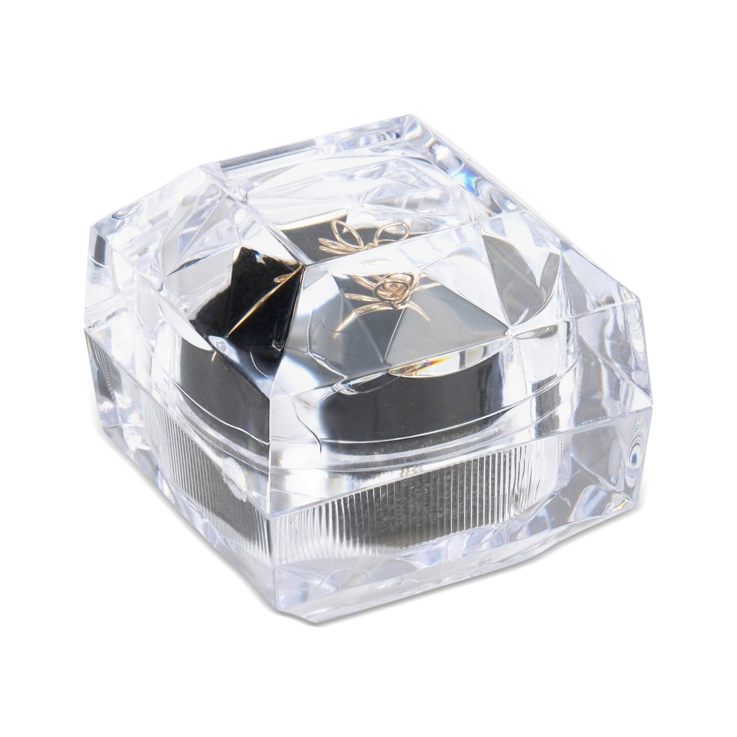 Sparkling Crystal Deluxe Ring Box