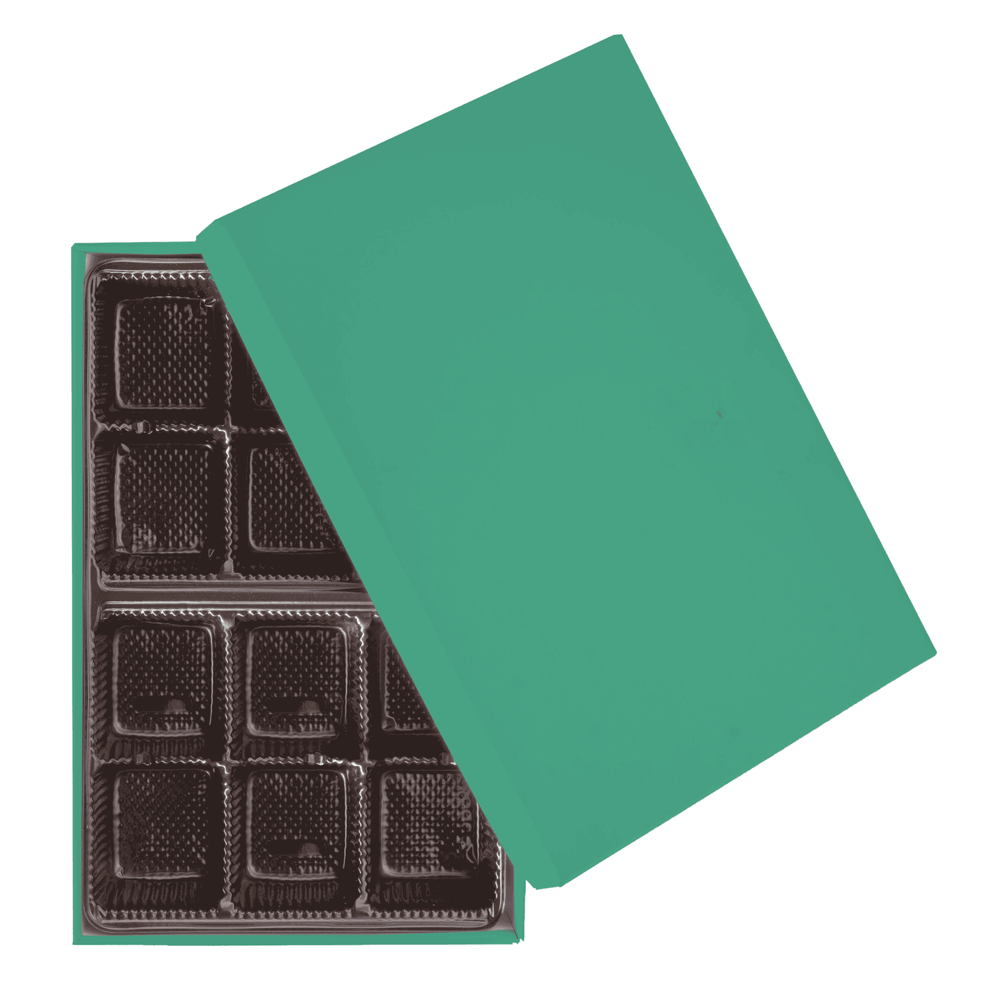 2 PC Chocolate Box - 4.5 x 3.75 x 1.25