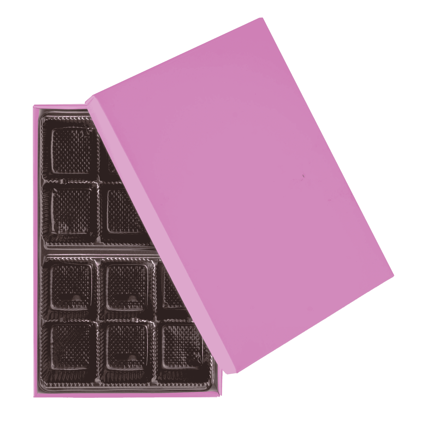 2 PC Chocolate Box - 7.25 x 4.75 x 1.25
