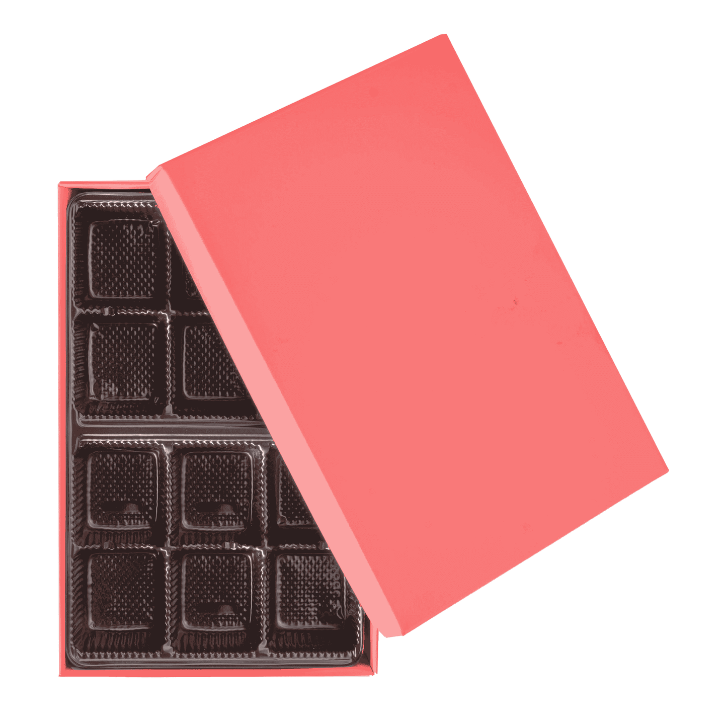 2 PC Chocolate Box - 7.25 x 4.75 x 1.25