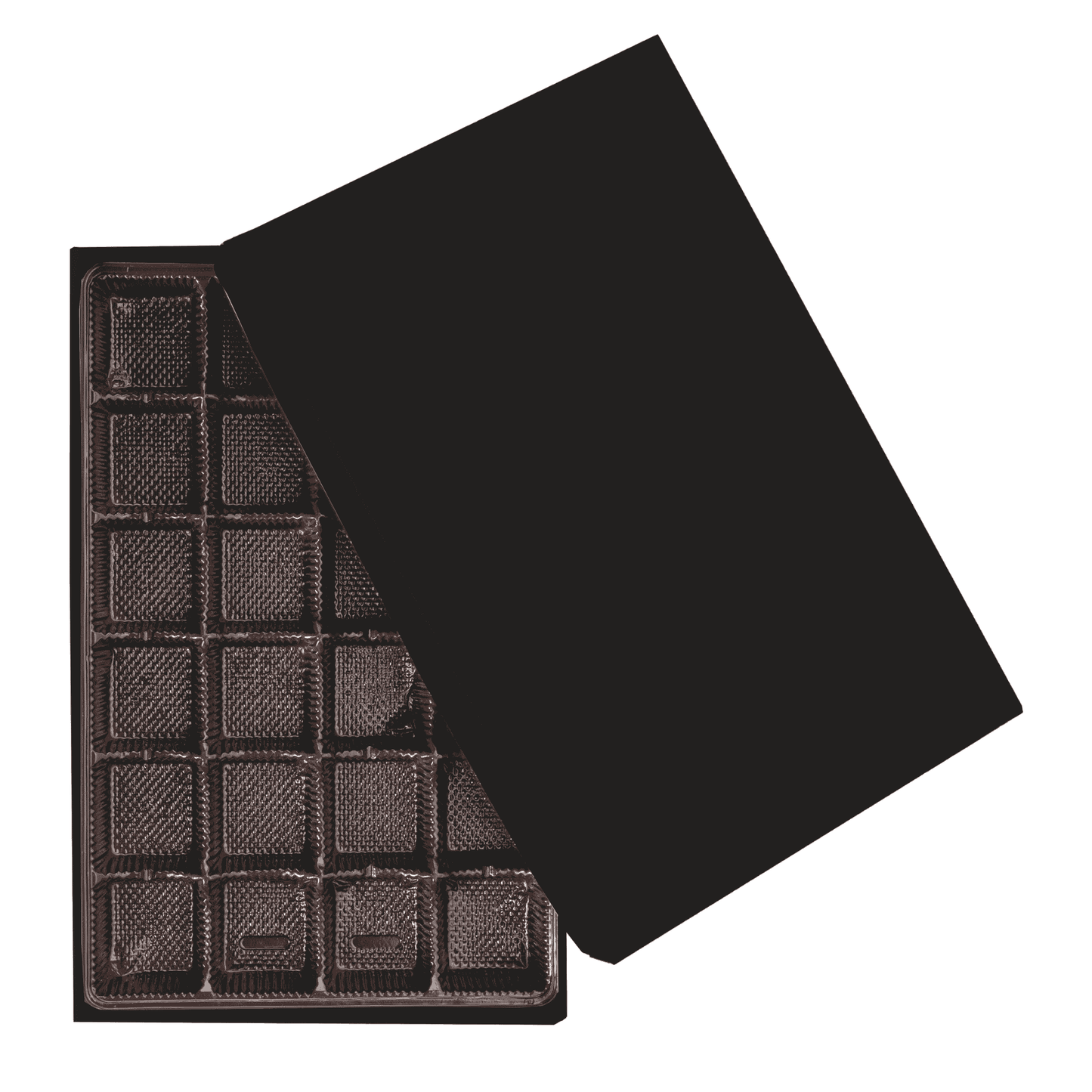 2 PC Chocolate Box -9.75 x 6.25 x 1.25
