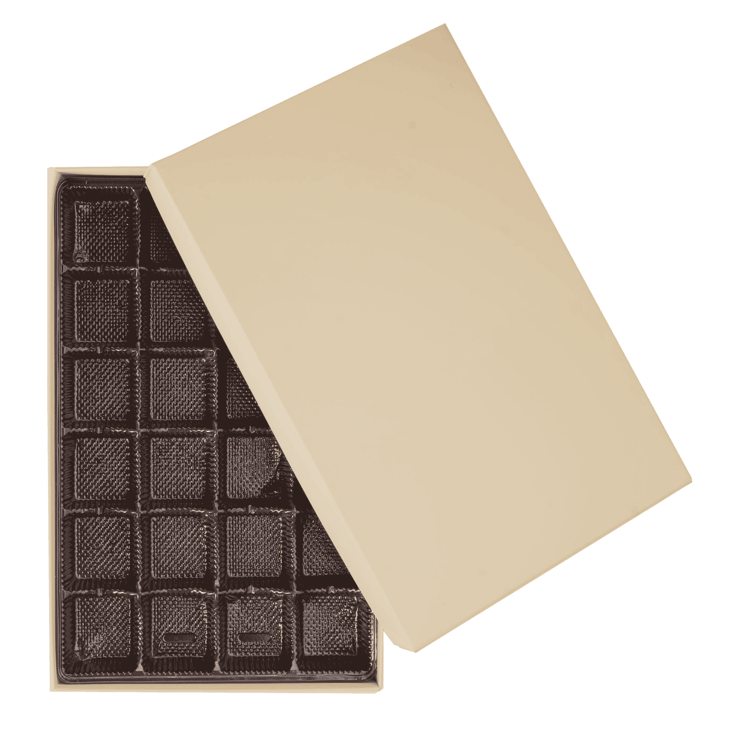 2 PC Chocolate Box -9.75 x 6.25 x 1.25