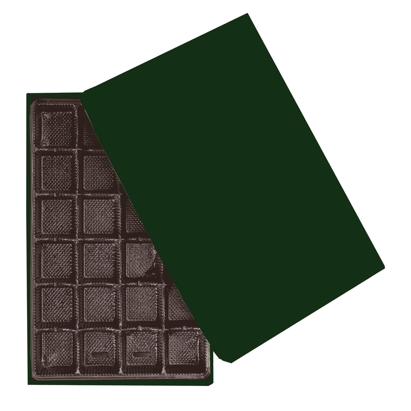2 PC Chocolate Box -9.75 x 6.25 x 1.25