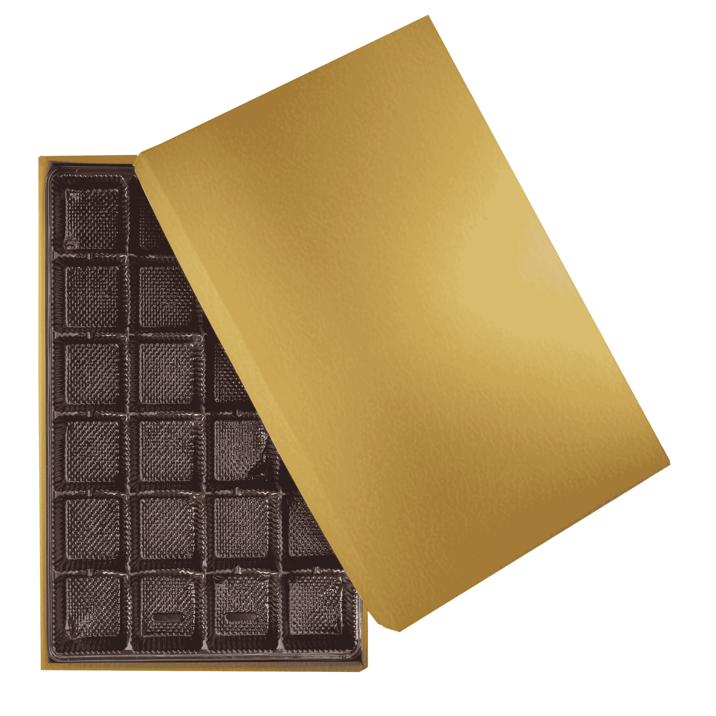 2 PC Chocolate Box -9.75 x 6.25 x 1.25