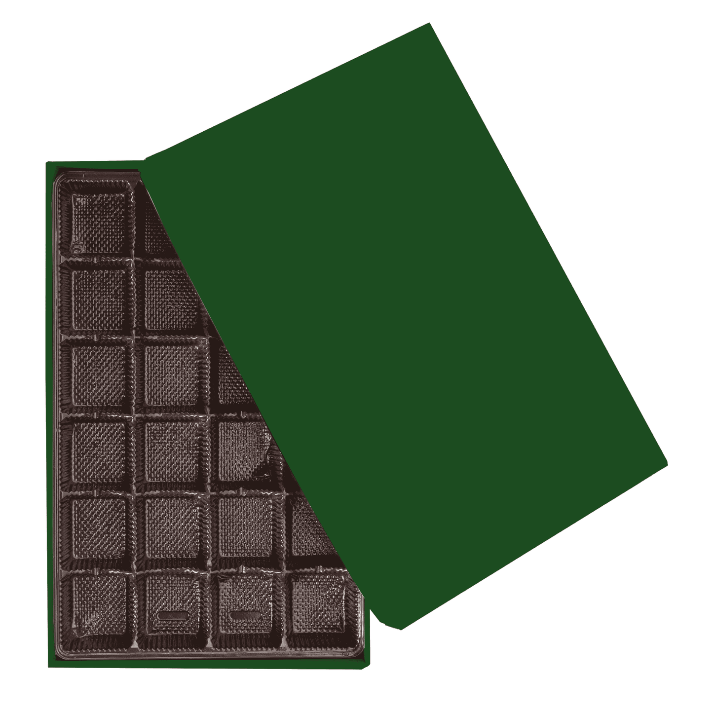 2 PC Chocolate Box -9.75 x 6.25 x 1.25