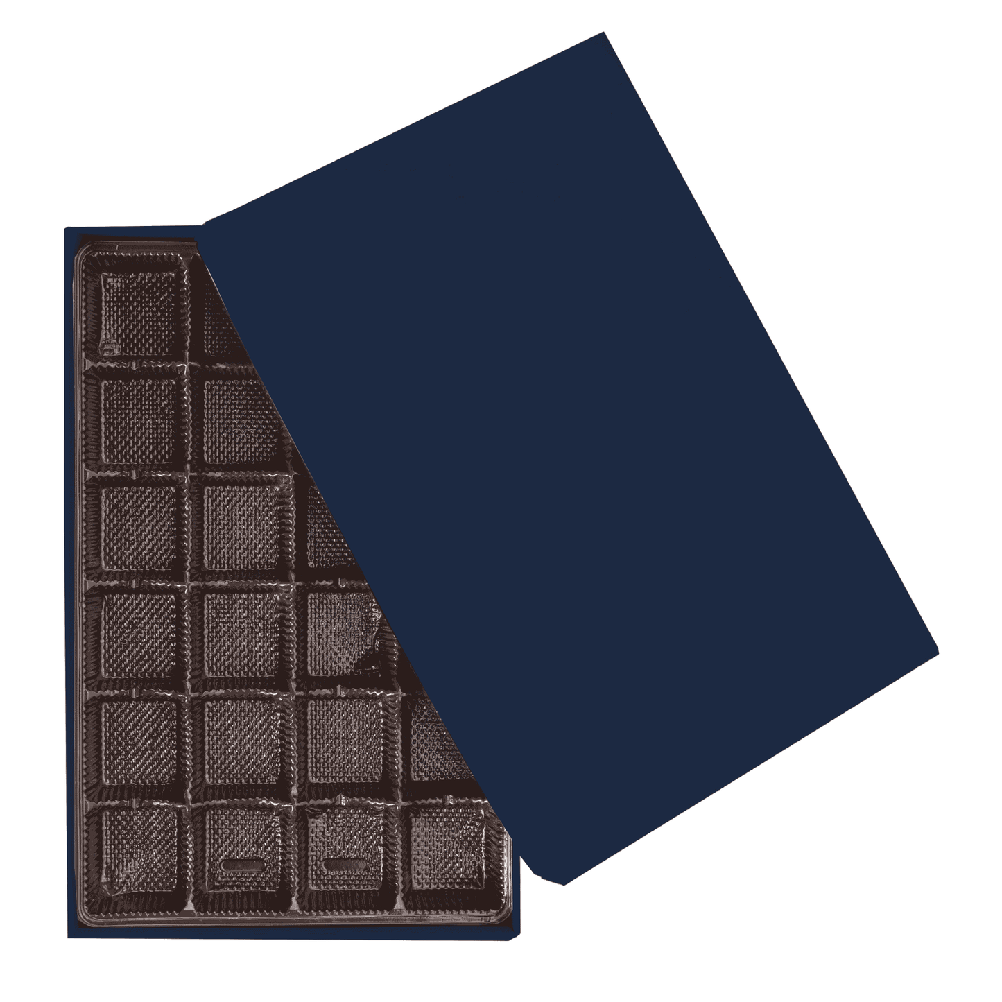 2 PC Chocolate Box -9.75 x 6.25 x 1.25