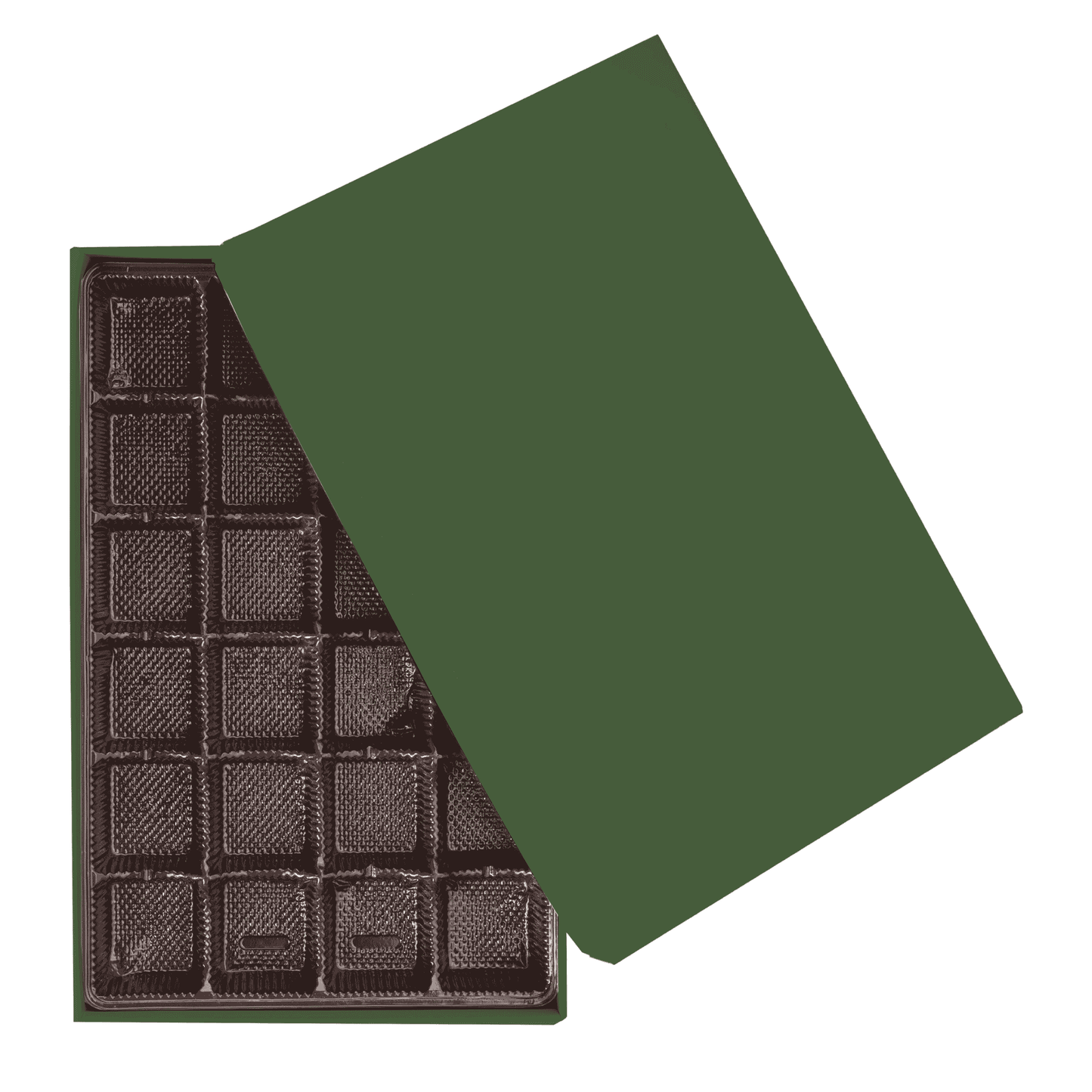 2 PC Chocolate Box -9.75 x 6.25 x 1.25