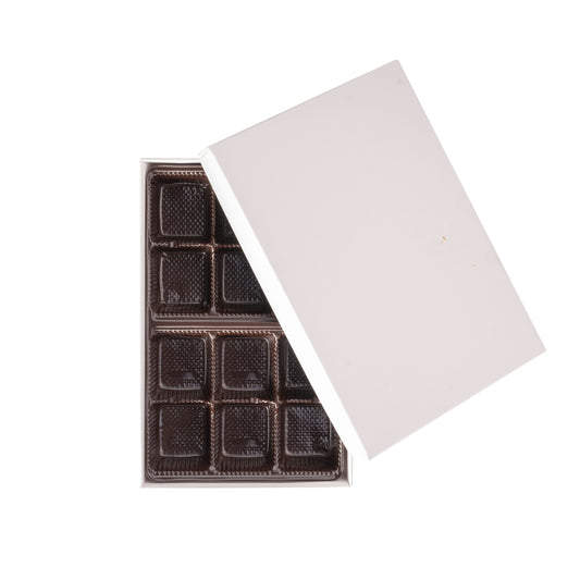2 PC Chocolate Box - 7.25 x 4.75 x 1.25