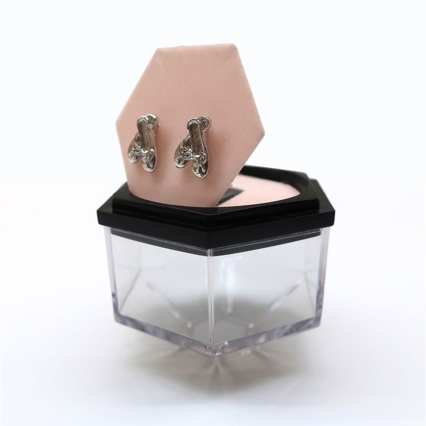 Crystal Clear Hexagonal Display Boxes