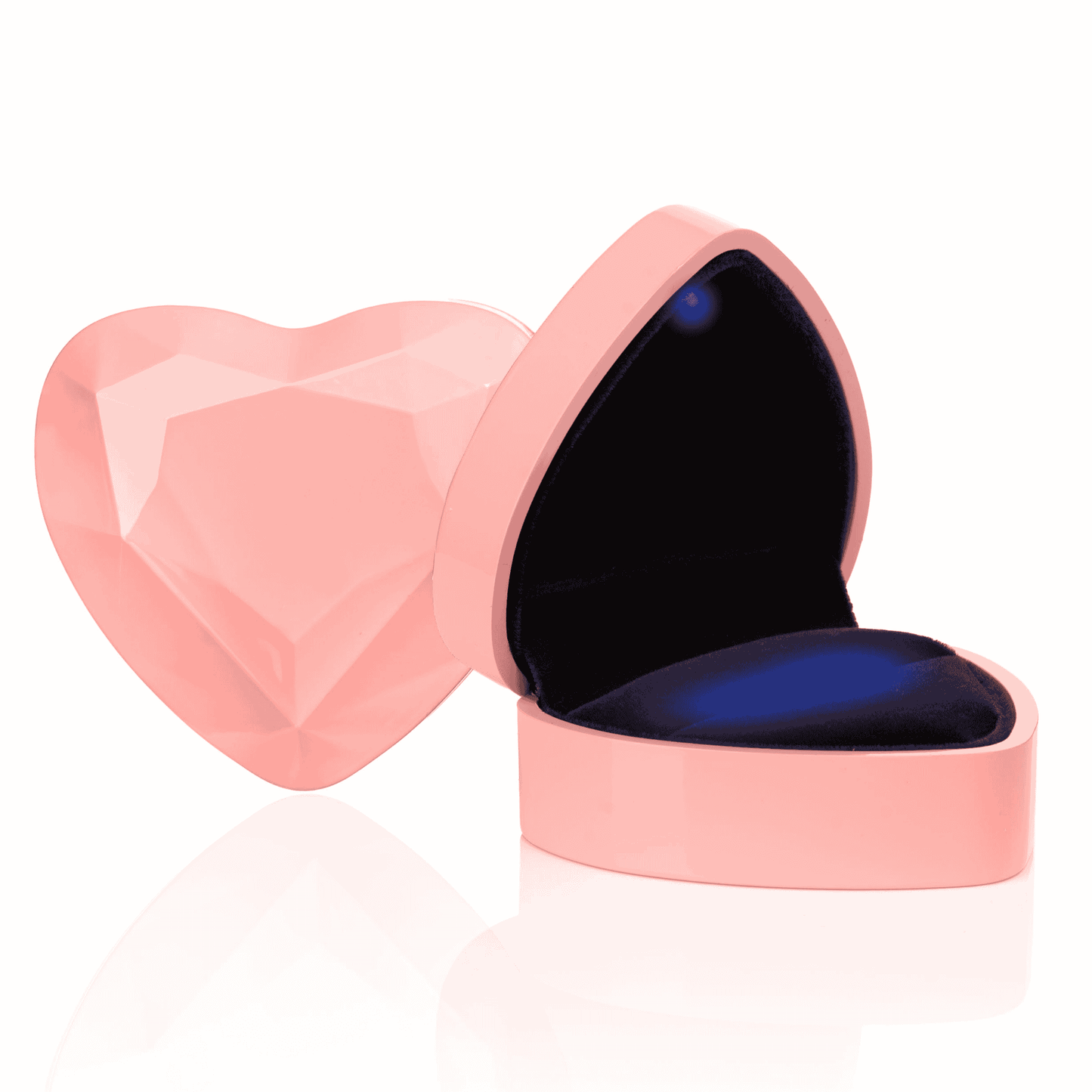 Heart Shaped LED Ring Box
