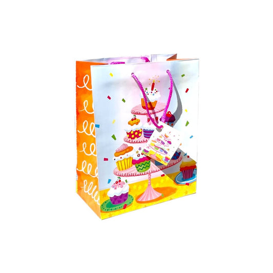 Birthday Gift Bags - Prestige and Fancy - 9 x 4 x 8