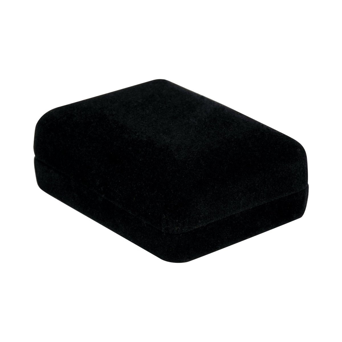 Plushed Velour Pendant Box - Prestige and Fancy - Two Piece Packer
