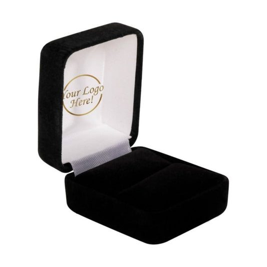 Plushed Velour Ring Box - Prestige and Fancy - Chip - No Packer No Sleeve