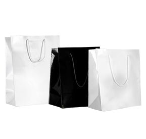 Elegant & Durable Laminated Glossy Shopping Bags Collection