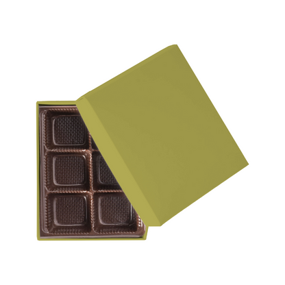 2 PC Chocolate Box - 4.5 x 3.75 x 1.25