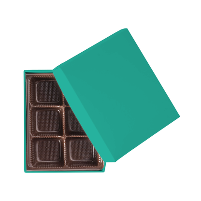 2 PC Chocolate Box - 4.5 x 3.75 x 1.25