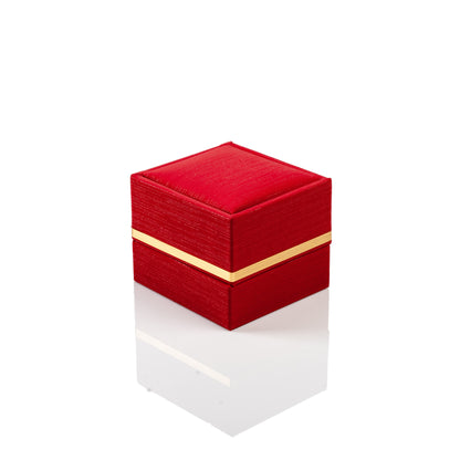 Gold Band Earring Box