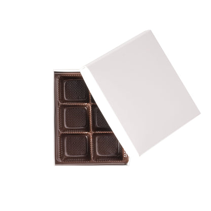 2 PC Chocolate Box - 4.5 x 3.75 x 1.25