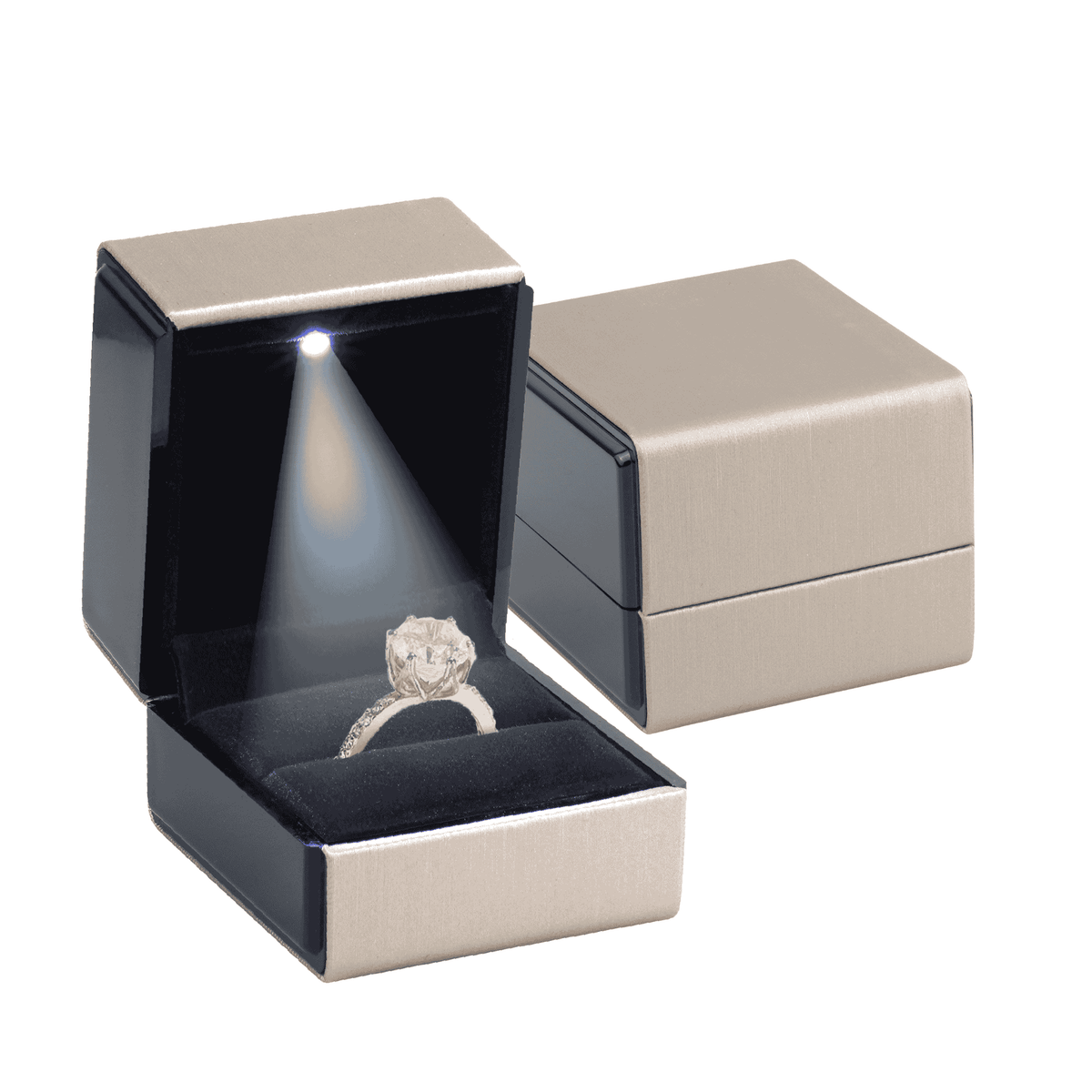 Led Rinng Box LED Light Ring Box | Prestige & Fancy