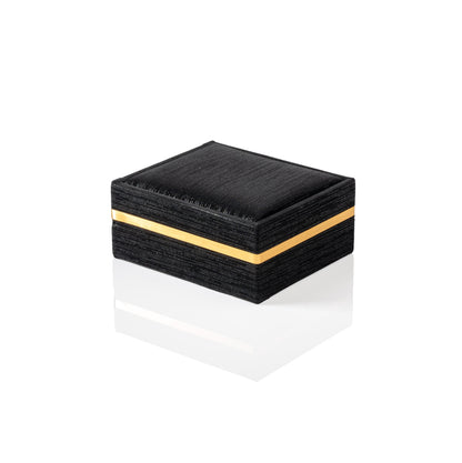 Gold Band Hoop Earring Box