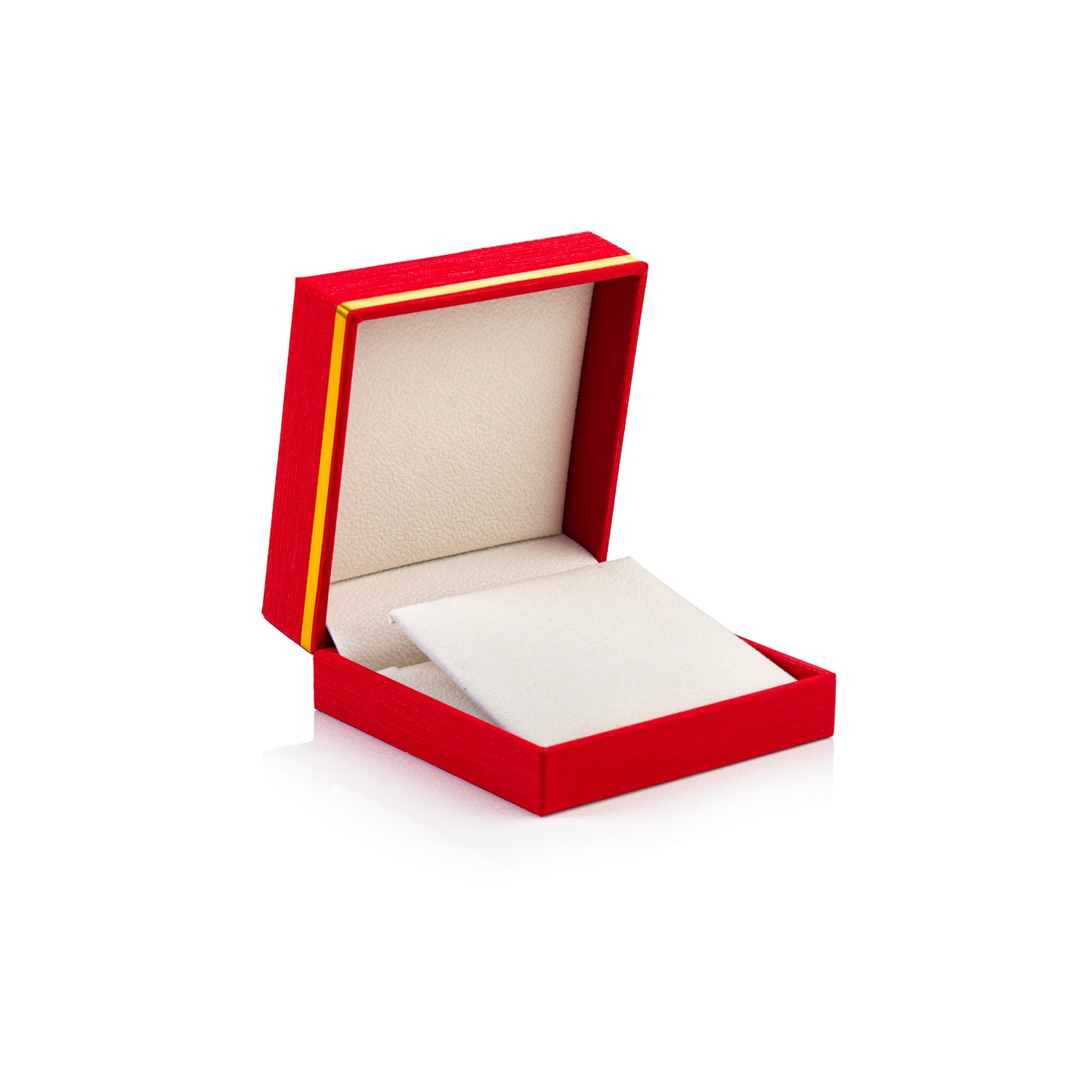 Gold Band Deluxe Pendant and Earring Box