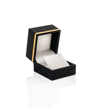 Gold Band Earring Box