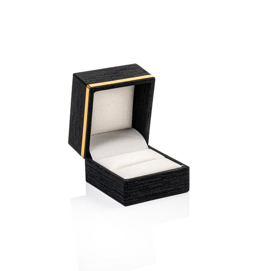 Gold Band Ring Box