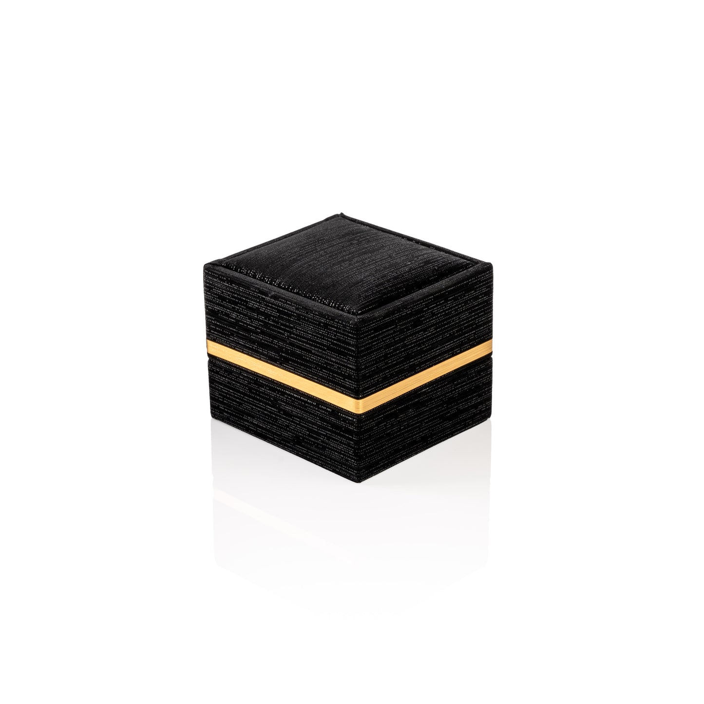 Gold Band Earring Box