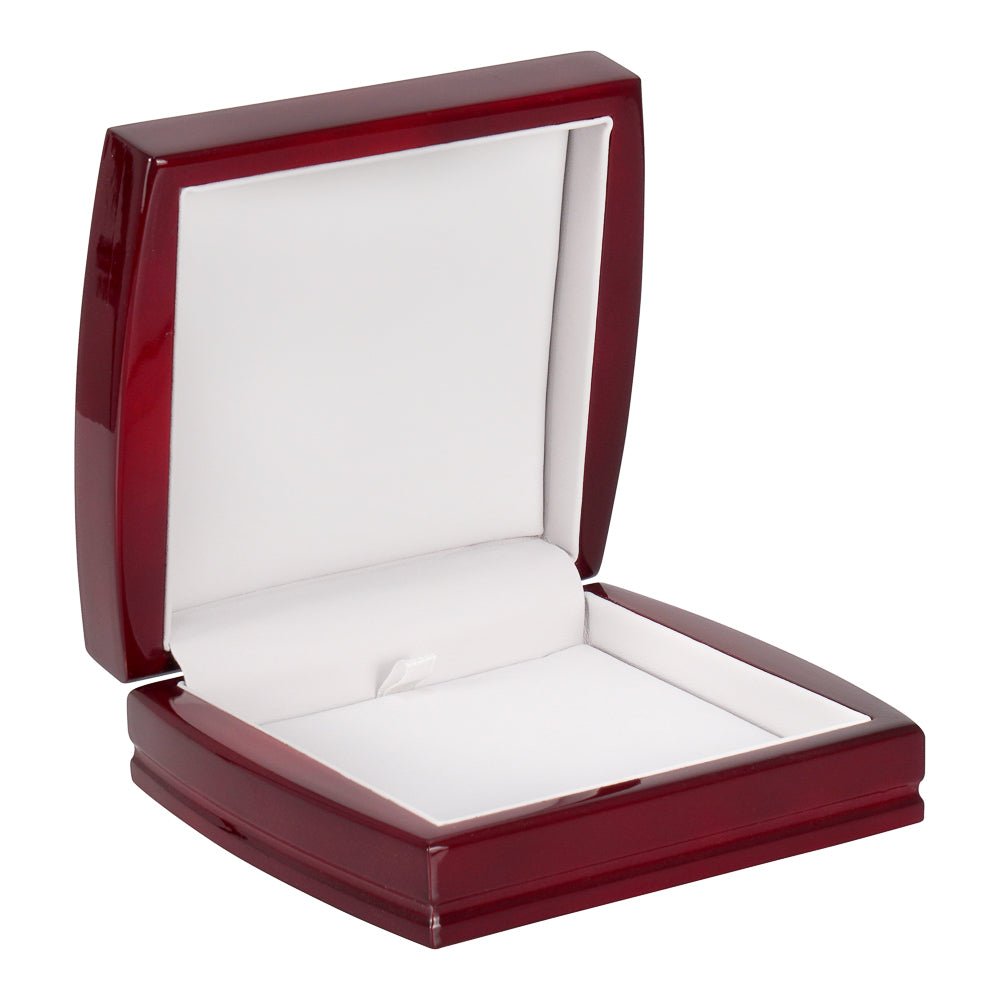 Exquisite Rosewood Pendant Box - Prestige and Fancy -