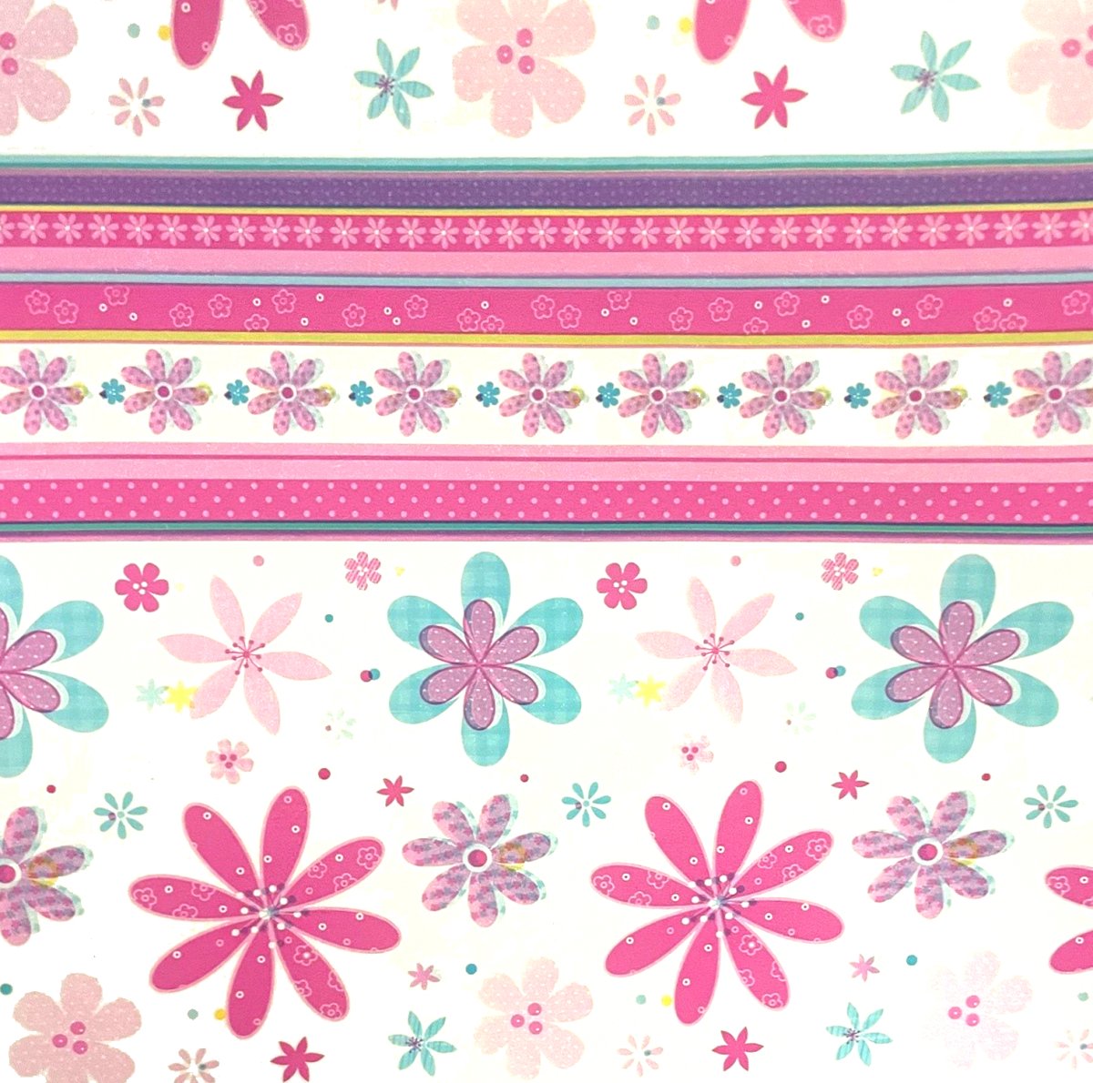 Gift Wrap - Prestige and Fancy - Pink Flower Power