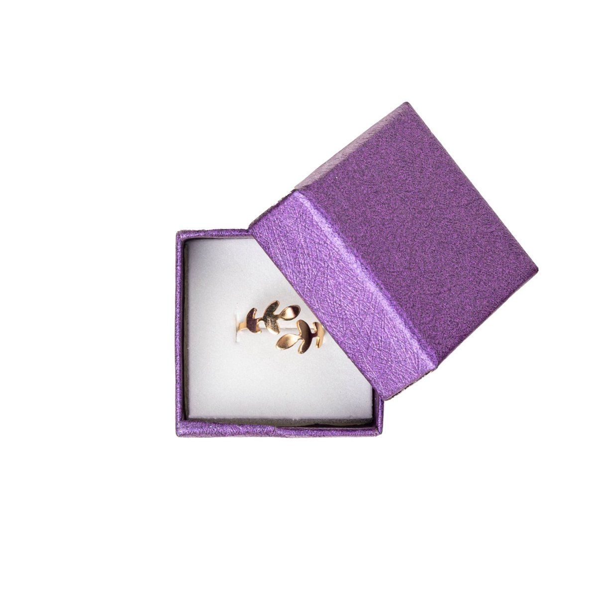 Metallic Foam Insert Ring Box | Prestige & Fancy
