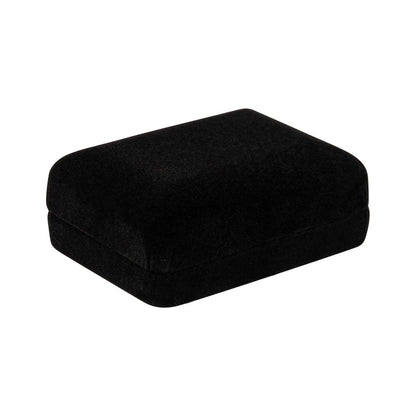 Plushed Velour Cufflink Box - Prestige and Fancy - Two Piece Packer