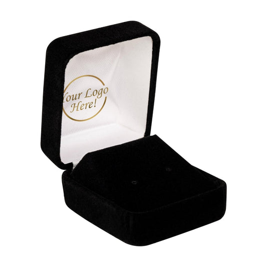 Plushed Velour Earring Box - Prestige and Fancy - Chip - No Packer No Sleeve