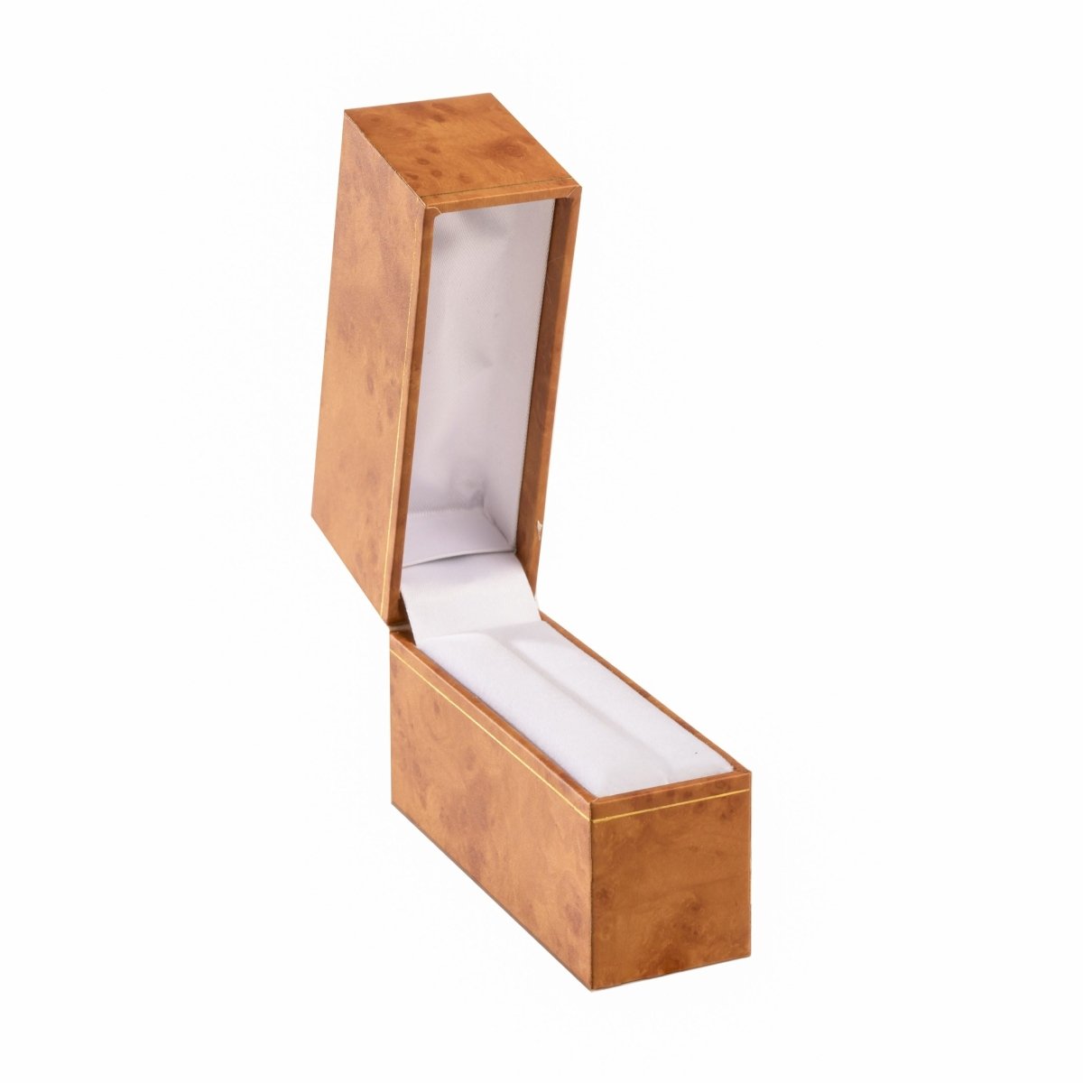 Woodgrain Leatherette Standing Bangle Box - Prestige and Fancy -